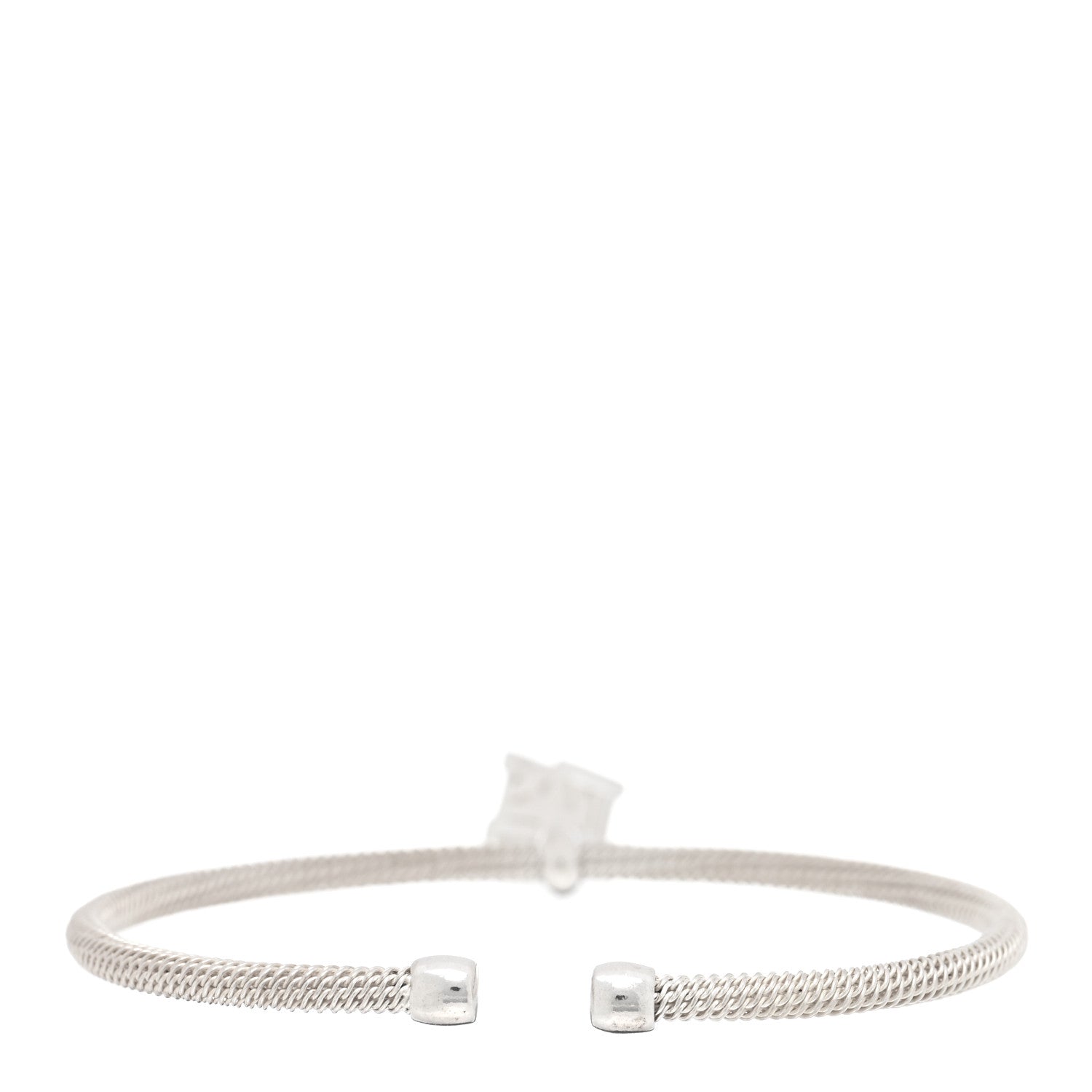 Tiffany Sterling Silver Atlas Cube Cuff Bracelet 2 of 3