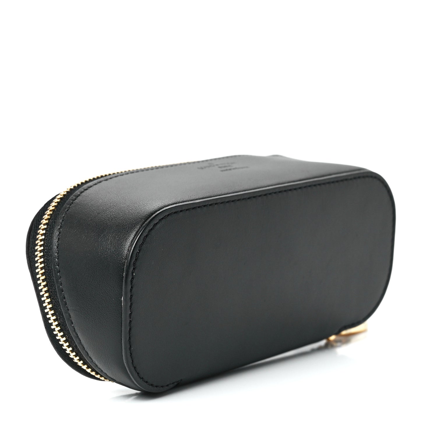 Monogram Emilie Zippered Sunglasses Case Black