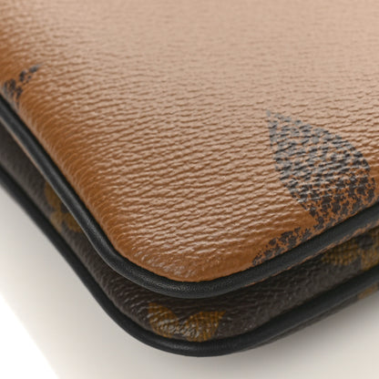 Louis Vuitton Reverse Monogram Giant Double Zip Pochette 8 of 9