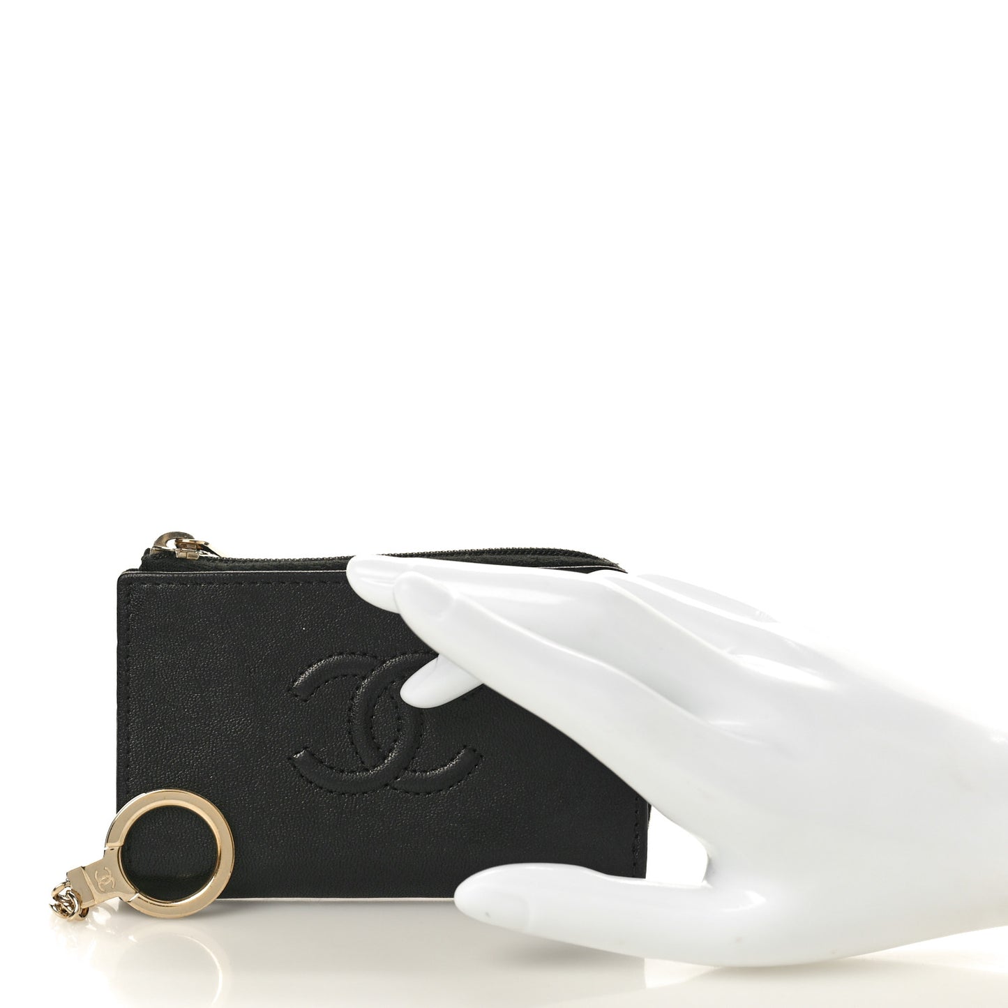 Caviar Timeless CC Coin Purse Case Black