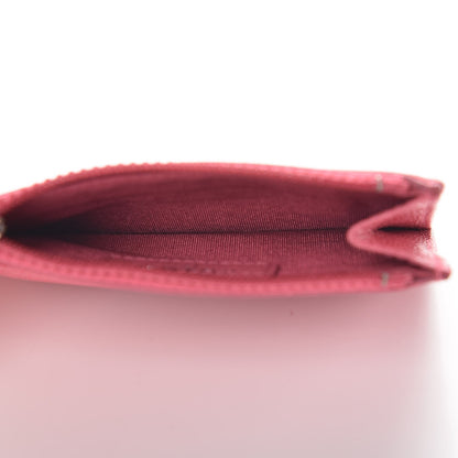 Chanel Caviar CC Zip Card Holder Pink 7 of 8