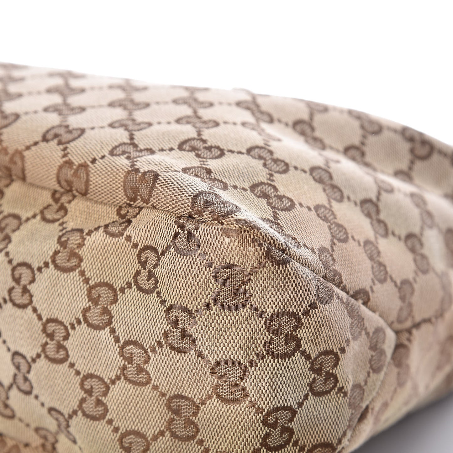 Monogram Medium Horsebit Chain Hobo Dark Brown