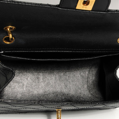 Chanel Caviar Flap Bag Black 5 of 9