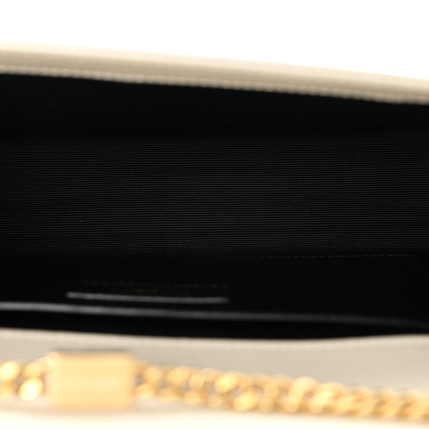 Saint Laurent Grain De Poudre Medium Classic Monogram Kate Satchel Crema Soft 5 of 11