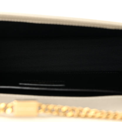 Saint Laurent Grain De Poudre Medium Classic Monogram Kate Satchel Crema Soft 5 of 11