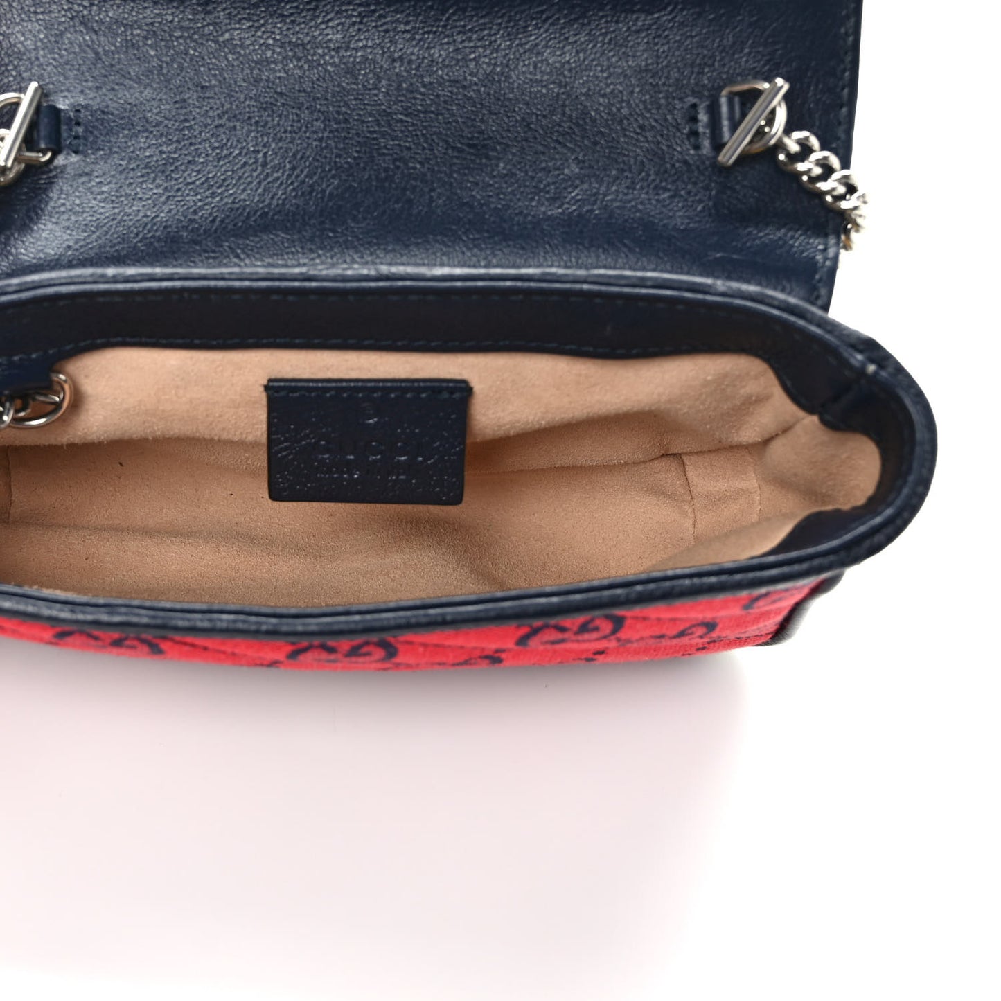 Monogram Multicolor Matelasse Diagonal Super Mini GG Marmont Shoulder Bag Pink Blue Red Yellow Green