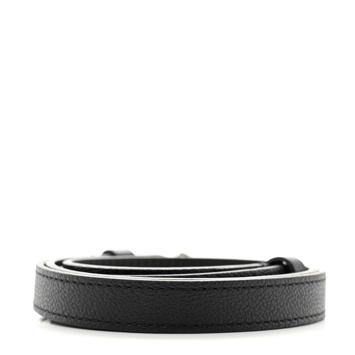 Louis Vuitton Calfskin Buci Shoulder Strap Black 2 of 4