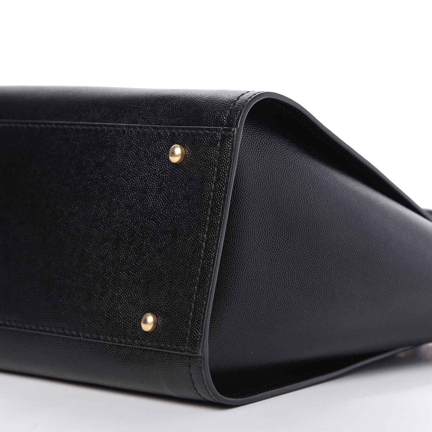 Caviar Small Studded Deauville Tote Black