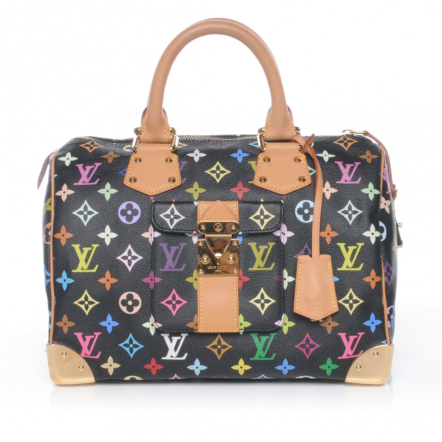 Monogram Multicolor Speedy 30 Black
