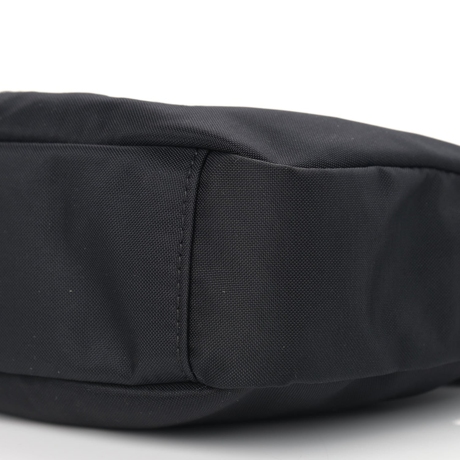 Balenciaga Recycled Sport Nylon Logo Embroidered Wheel Sling Bag Black White 9 of 9
