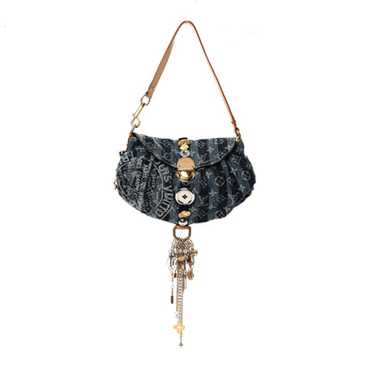 Louis Vuitton Denim Raye Judy Blame Mini Pleaty 3 of 12