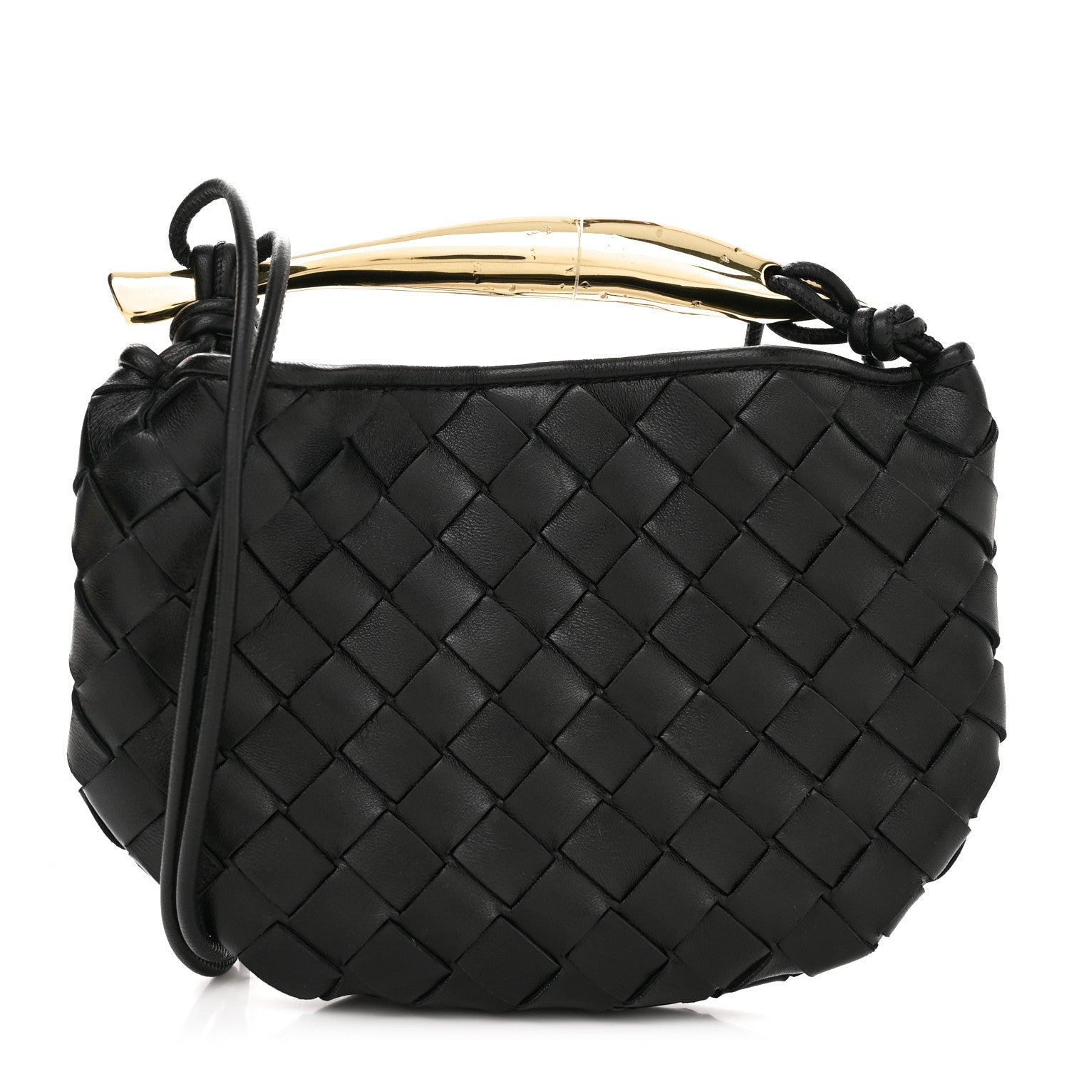 Bottega Veneta Nappa Intrecciato Mini Sardine Bag Black 1 of 11