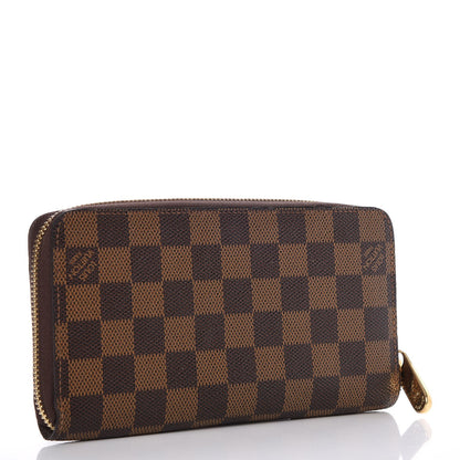 Louis Vuitton Damier Ebene Zippy Wallet 3 of 7
