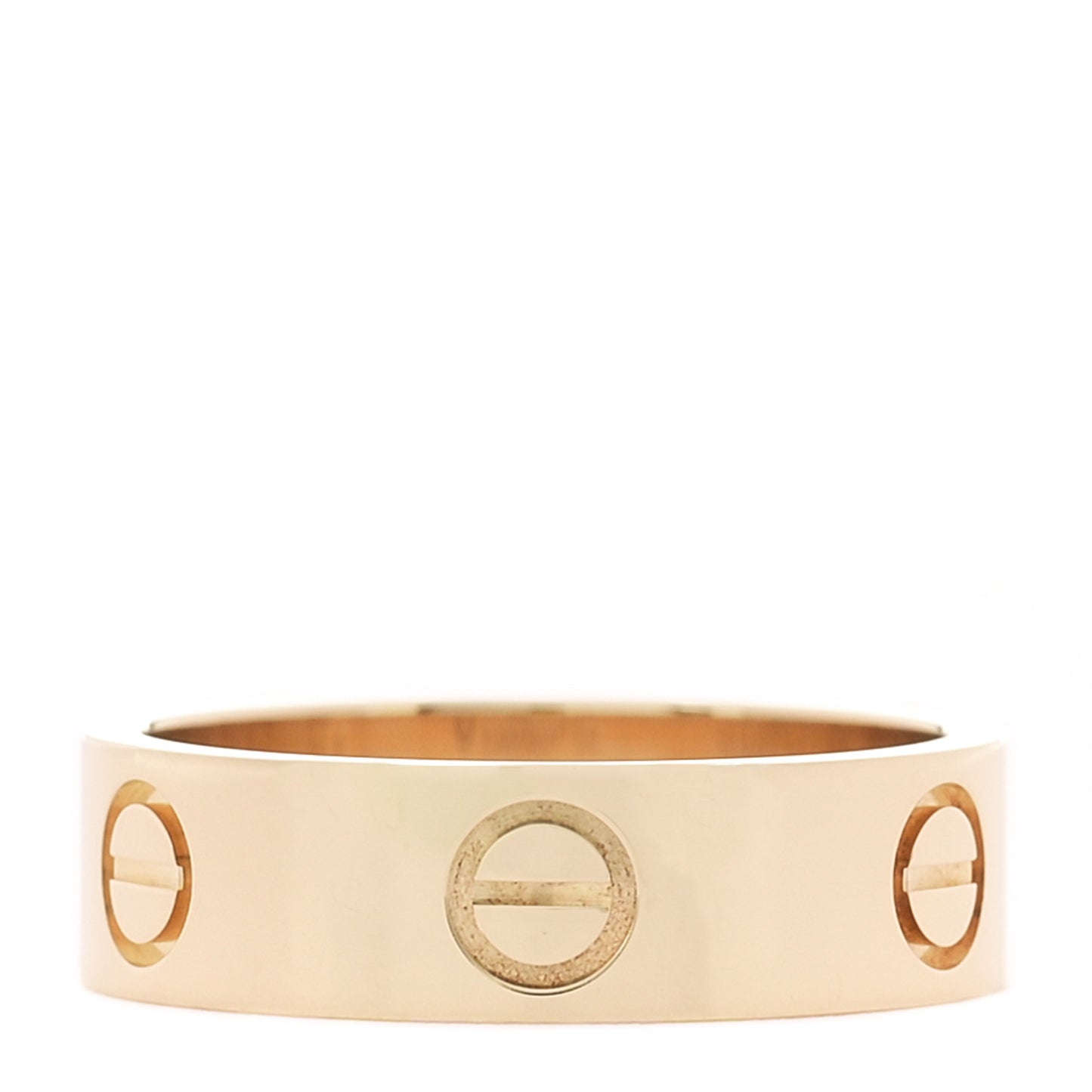 18K Yellow Gold 5.5mm LOVE Ring 54 7