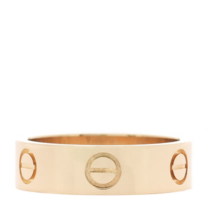 Cartier 18K Yellow Gold 5.5mm LOVE Ring 54 7 3 of 5