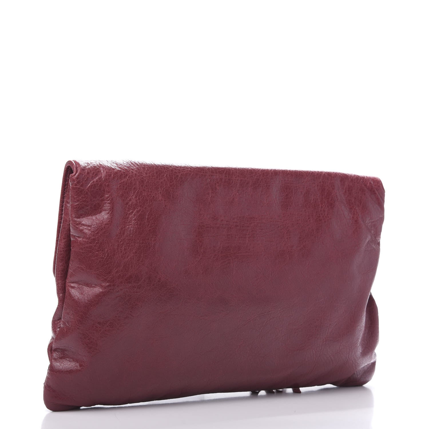 Balenciaga Agneau Classic Hardware City Clutch Cassis 3 of 10