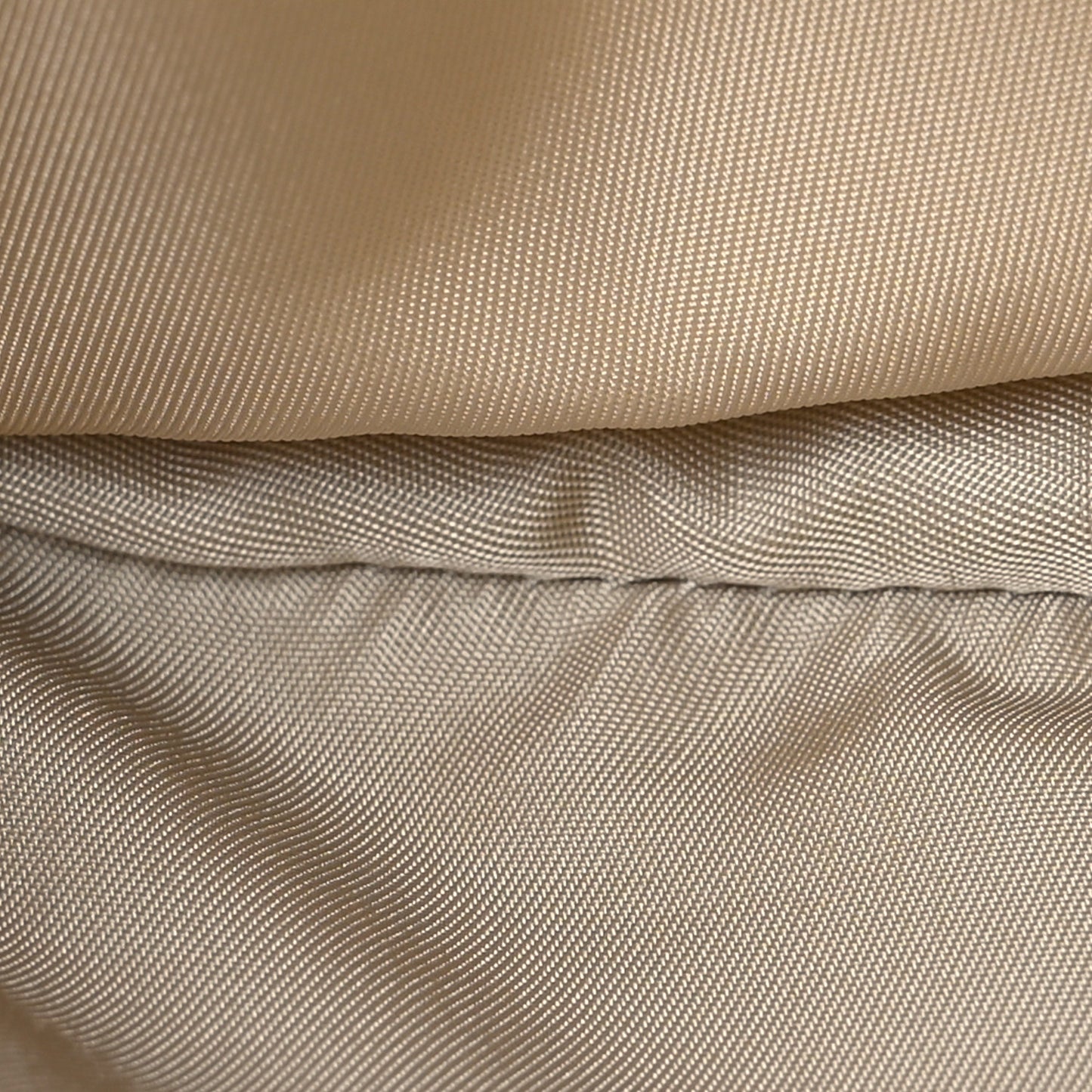 Re-Nylon Saffiano Duet Bucket Crossbody Bag Deserto