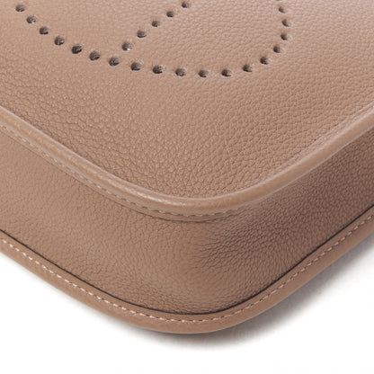 Hermes Taurillon Clemence Amazone Evelyne TPM Etoupe Etain 4 of 9