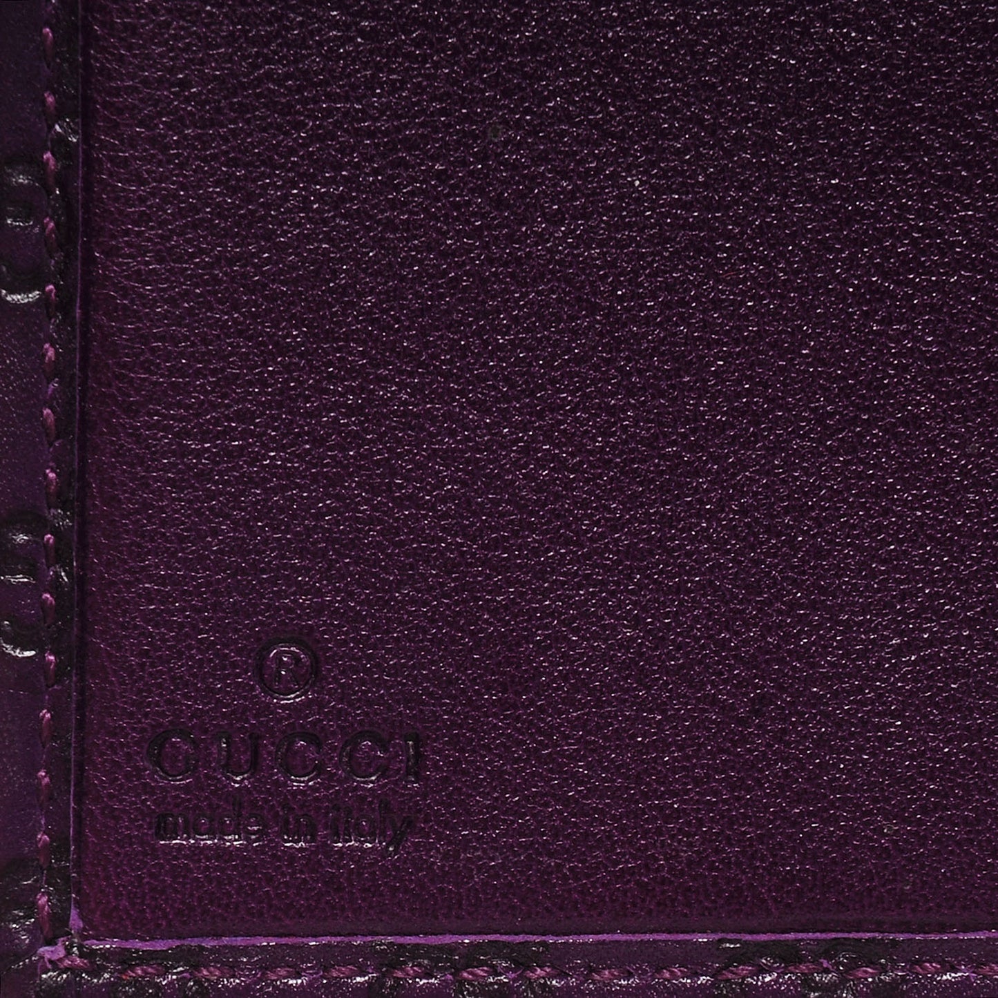 Microguccissima Medium Notebook Purple