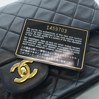 Chanel Lambskin Medium Double Flap Black 10 of 10