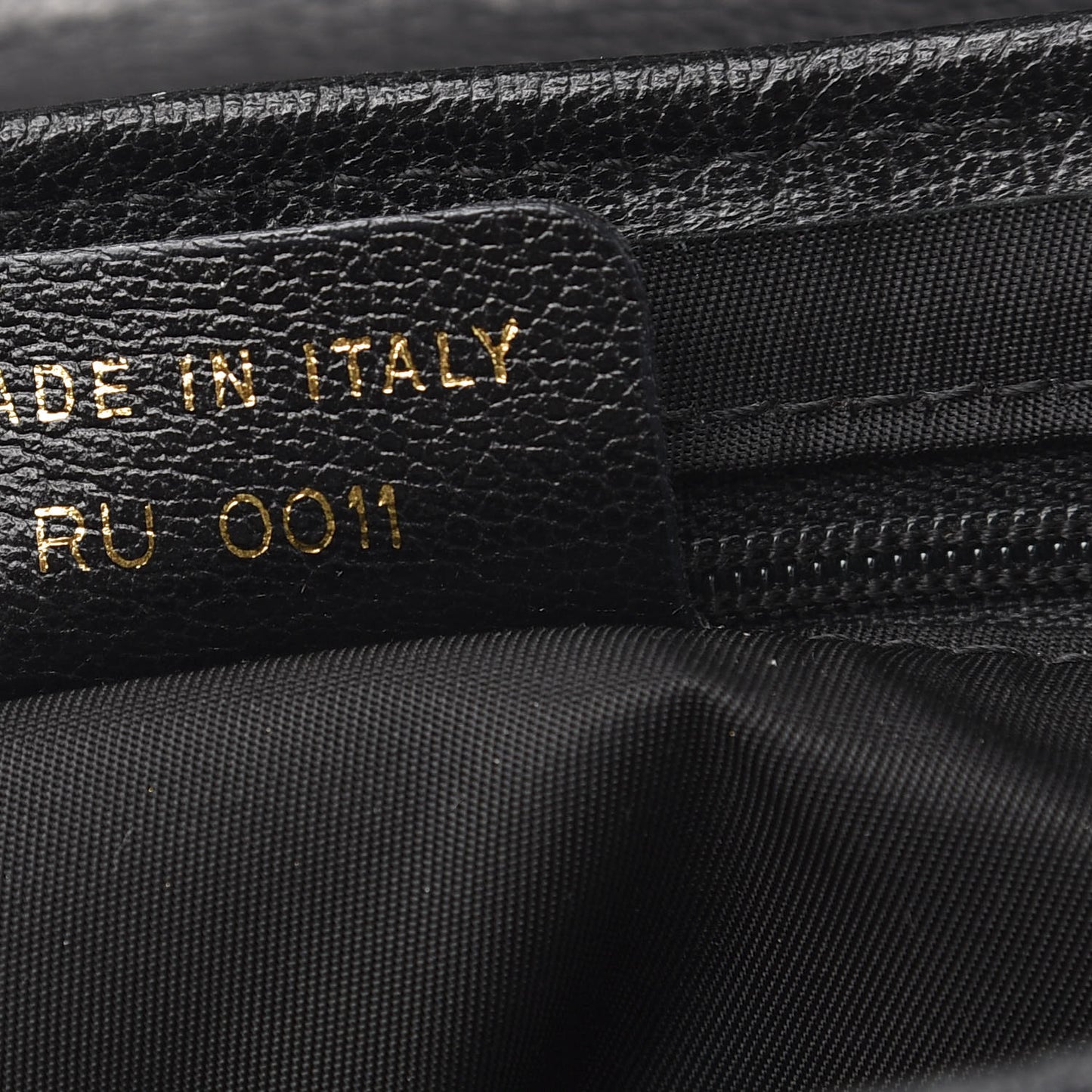 Calfskin Saddle Bag Black