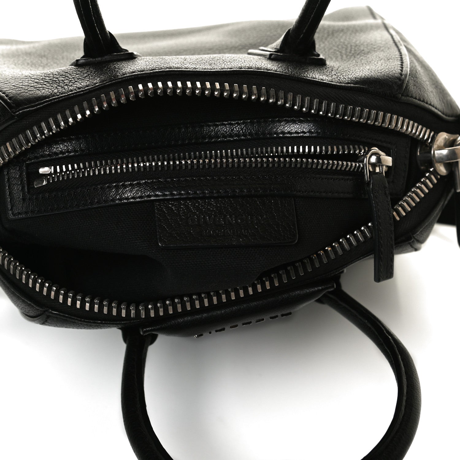 Givenchy Sugar Goatskin Mini Antigona Black 6 of 15