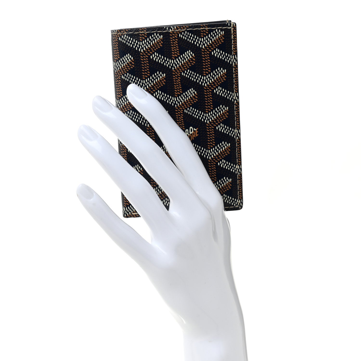 Goyard Goyardine Saint Pierre Card Holder Navy 2 of 7