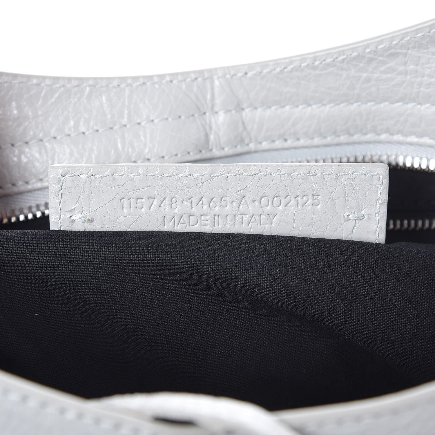 Balenciaga Agneau Classic Silver Hardware City Gris Nuage 8 of 9