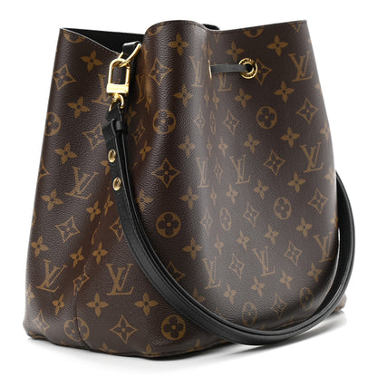 Louis Vuitton Monogram Neonoe MM Black 3 of 10