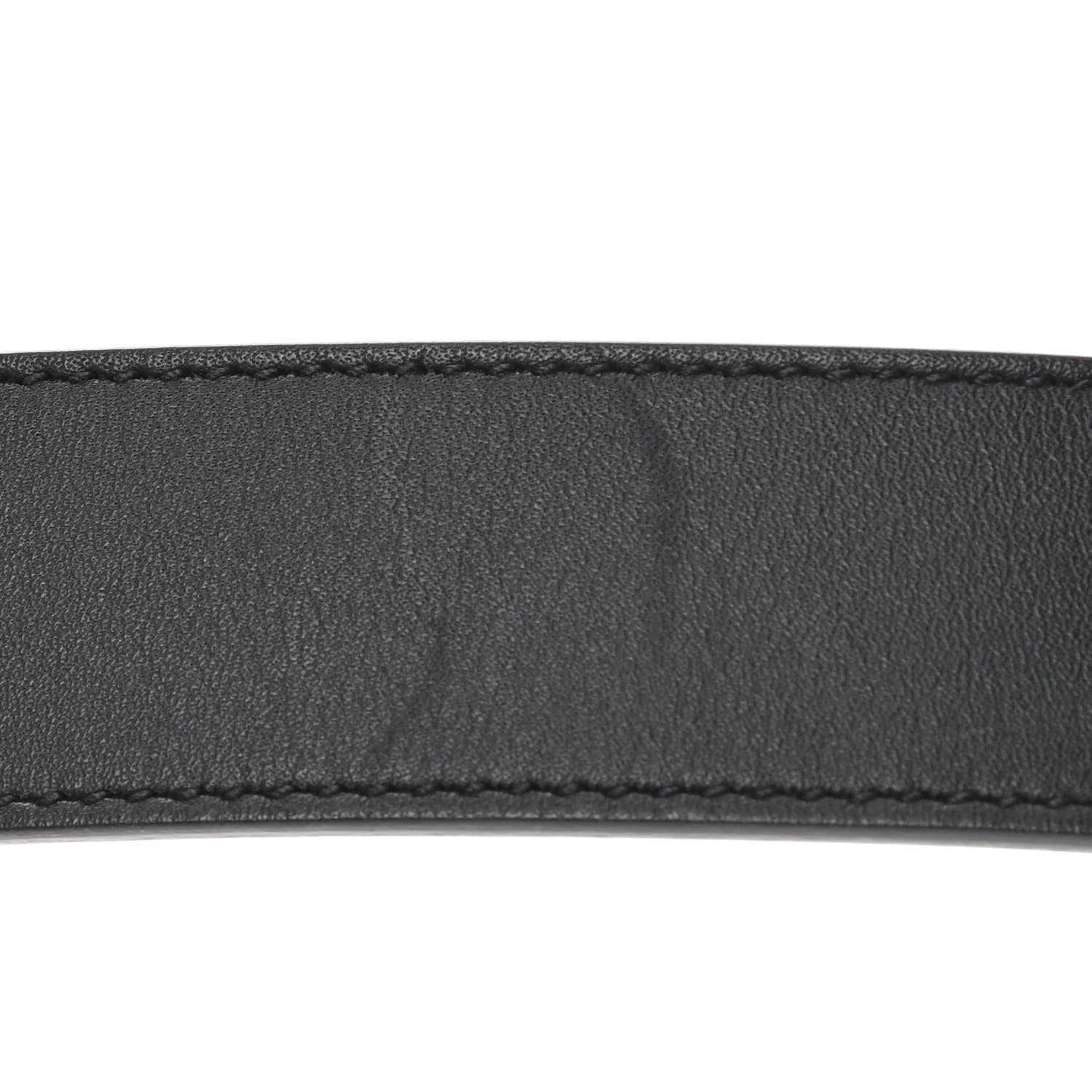 Gucci Calfskin Double G 30mm Belt 85 34 Black 6 of 8