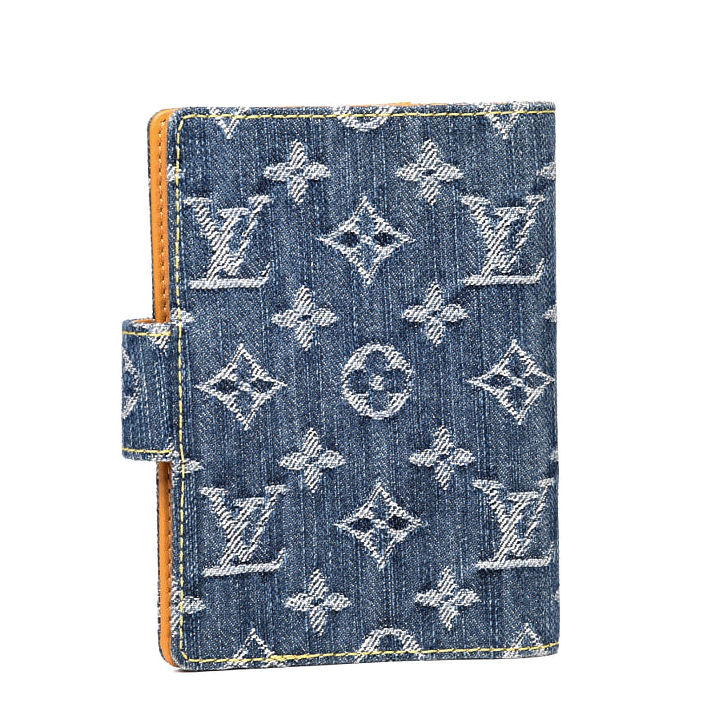 Monogram Denim Agenda PM Blue