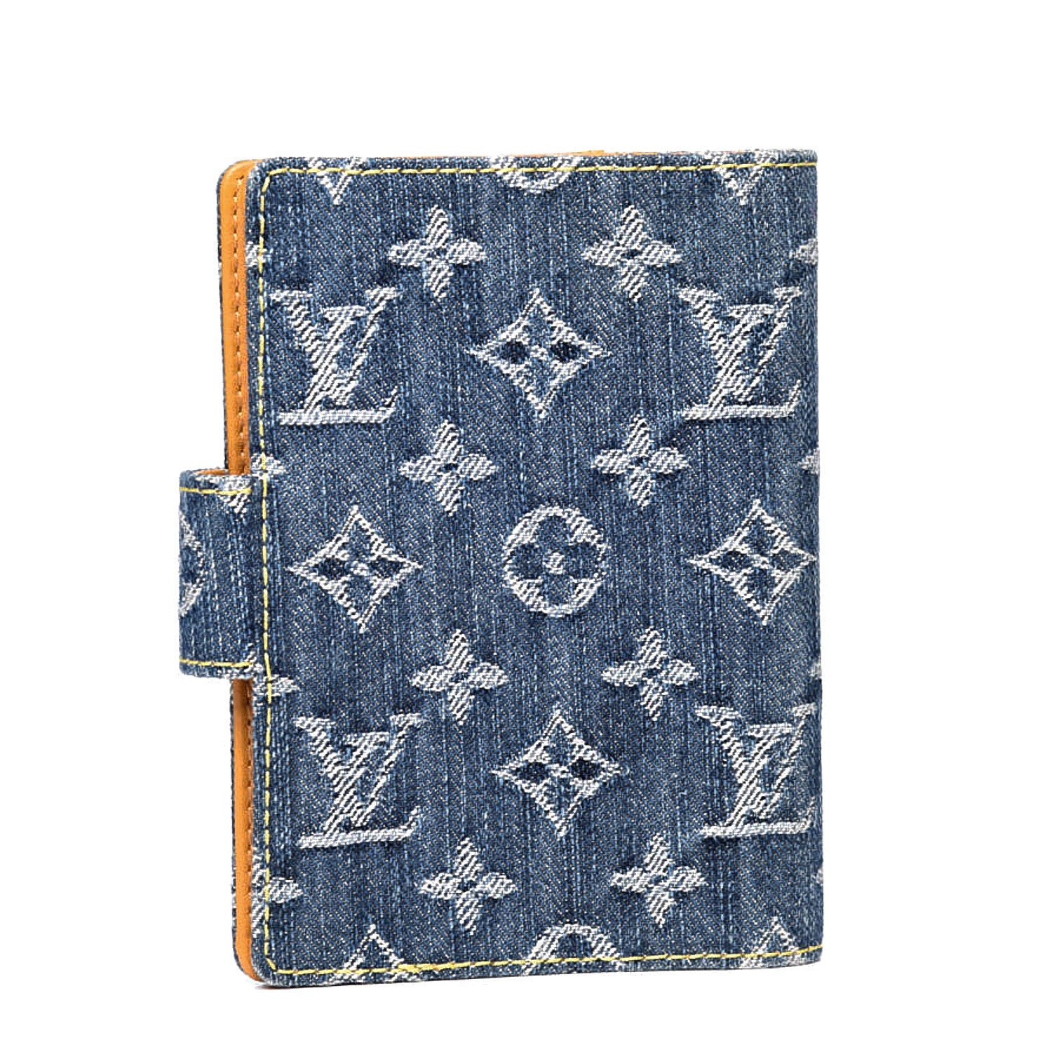 Louis Vuitton Monogram Denim Agenda PM Blue 2 of 7