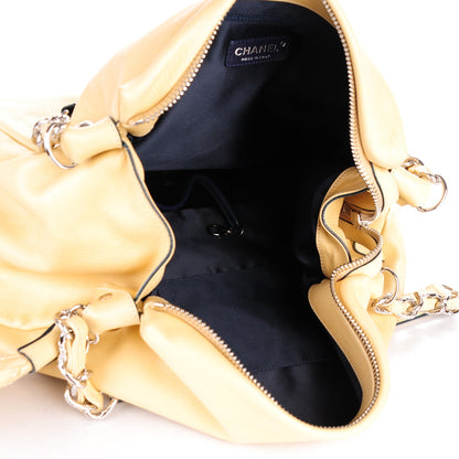 Chanel Lambskin Large Edgy Hobo Beige 5 of 7