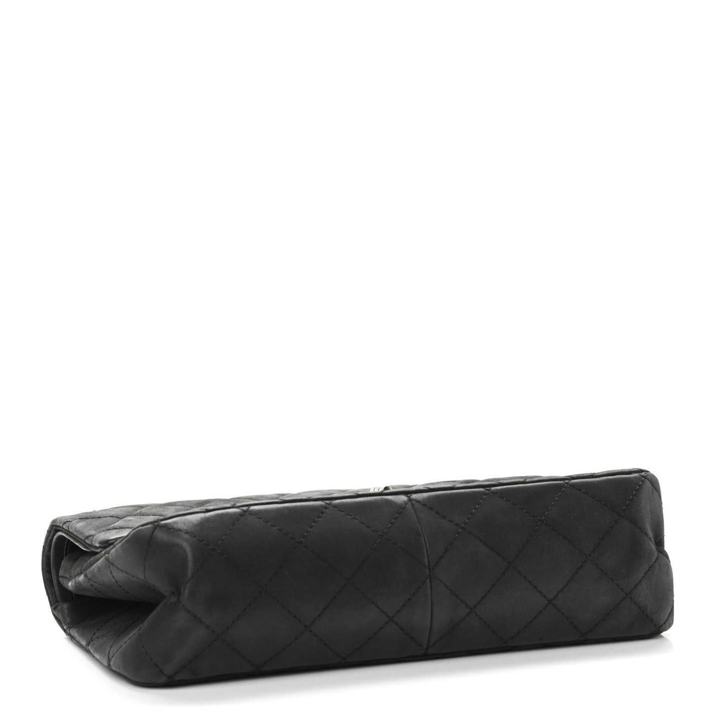 Iridescent Calfskin Quilted 2.55 Reissue 227 Flap Black