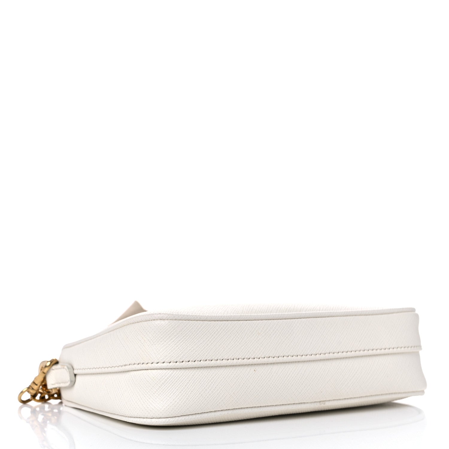 Prada Saffiano Re-Edition 2005 Shoulder Bag White 5 of 9