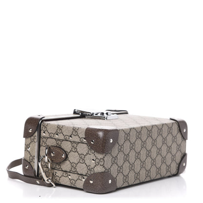 Gucci GG Supreme Monogram Globe-Trotter Beauty Case Brown 3 of 9