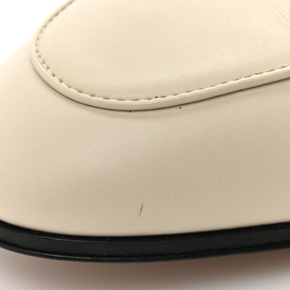 Gucci Jakarta Calfskin Womens Interlocking G Horsebit Loafers 40.5 Mystic White 12 of 12