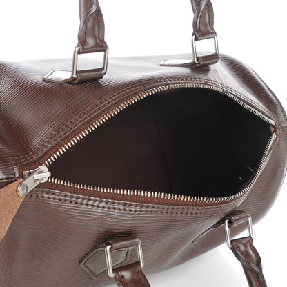 Louis Vuitton Epi Speedy 25 Moka 8 of 12