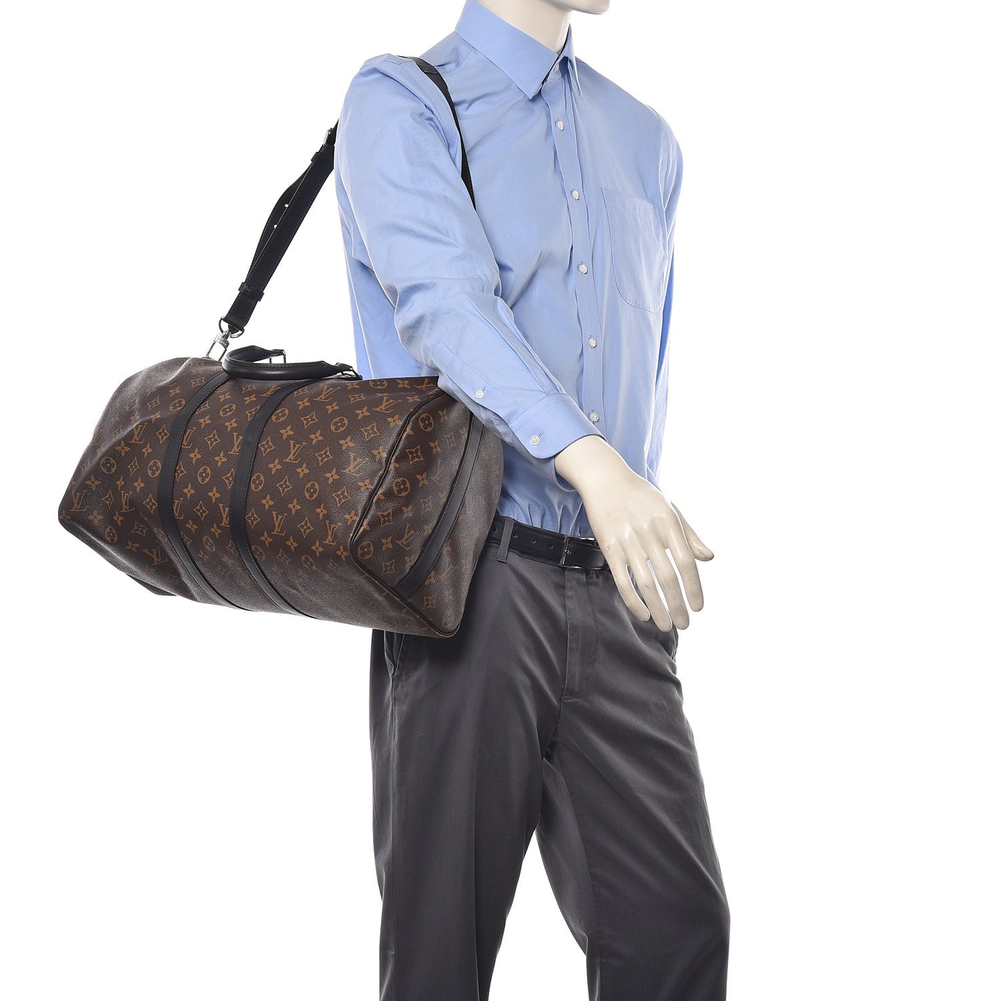Monogram Macassar Keepall Bandouliere 45