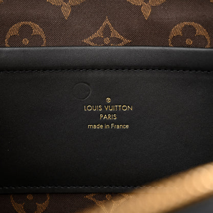 Louis Vuitton Calfskin Monogram Embossed Utility Crossbody Black 7 of 10