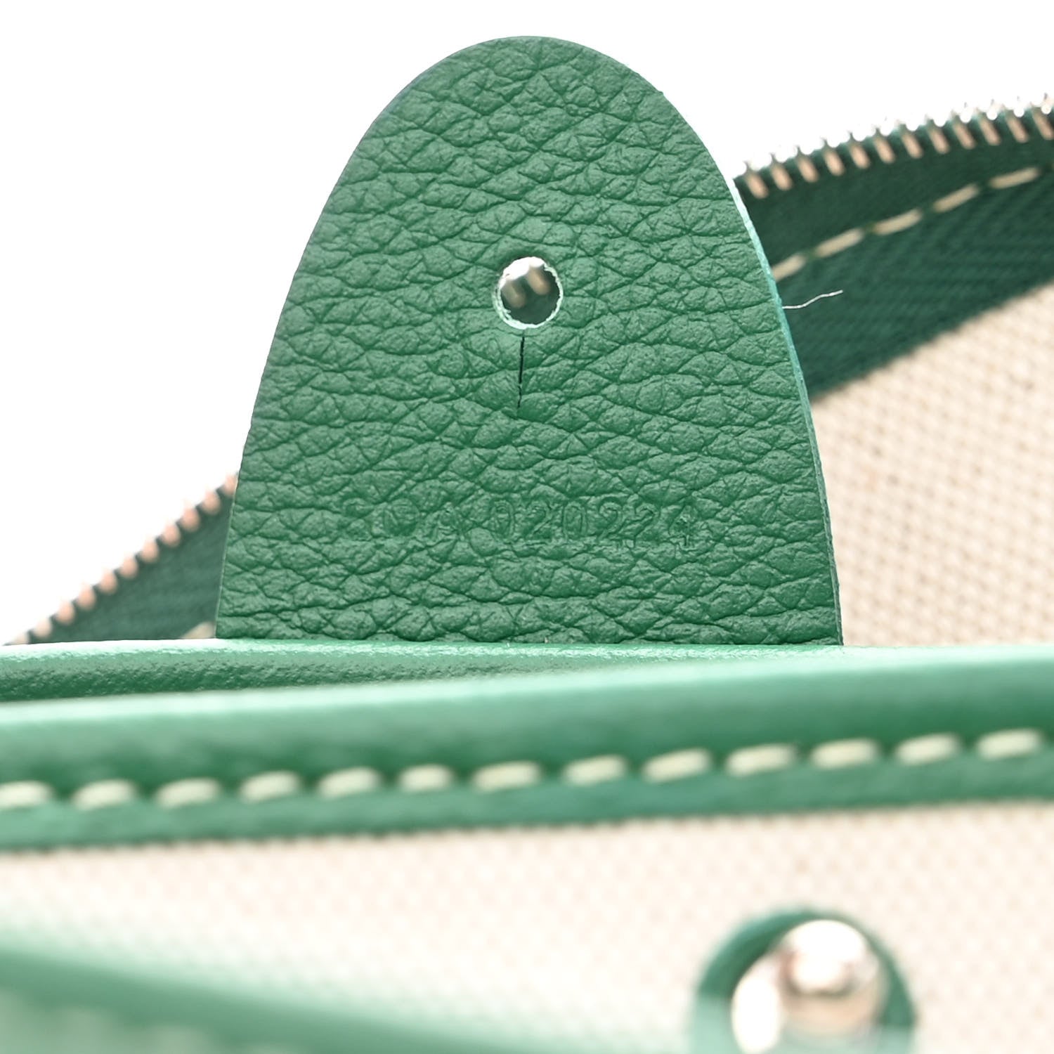 Goyard Goyardine Artois PM Green 7 of 10