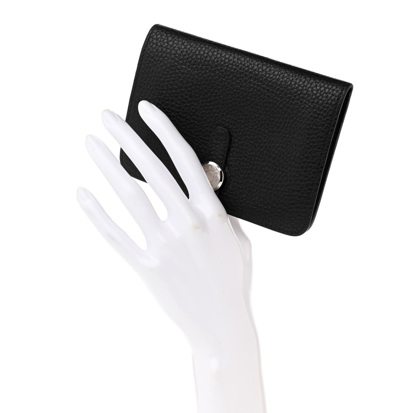 Togo Dogon Compact Wallet Black