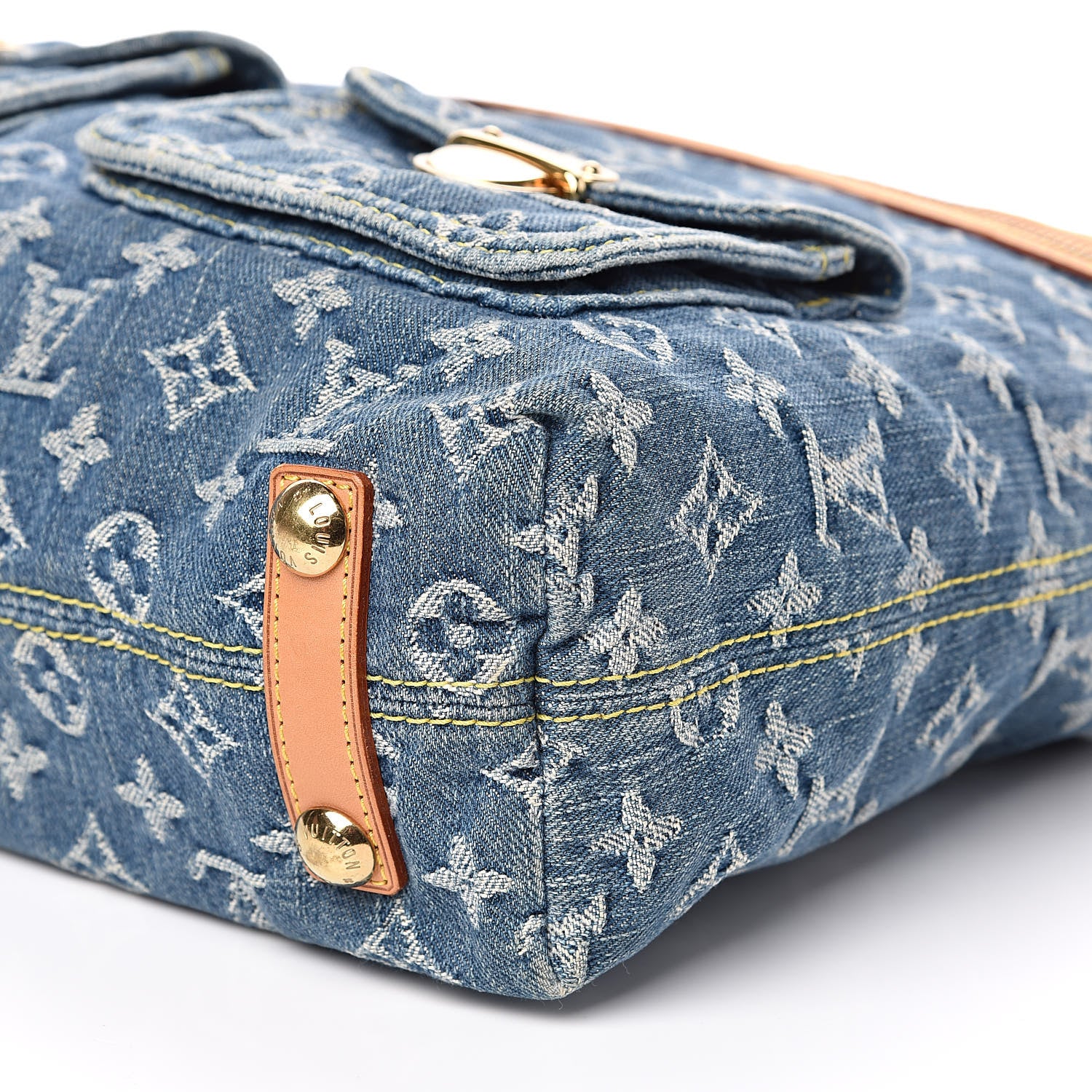 Louis Vuitton Denim Baggy GM Blue 11 of 13