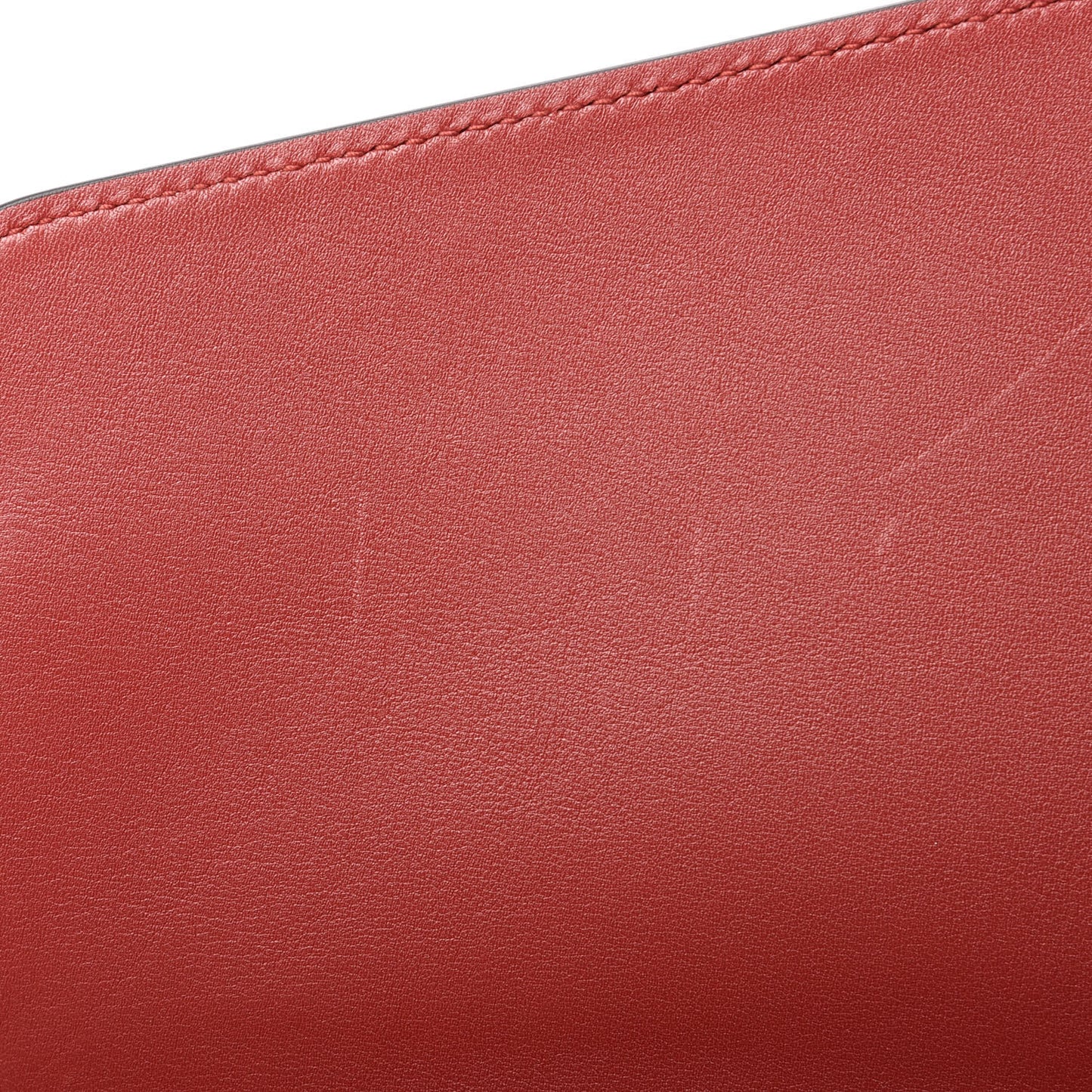 Calfskin Maxi Sylvie Clutch Red