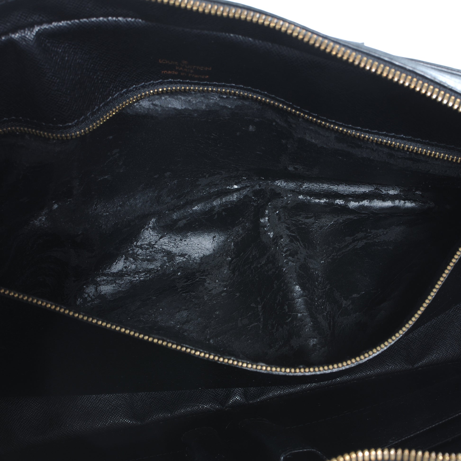 Louis Vuitton Epi Porte-Documents Voyage Briefcase Black 6 of 8