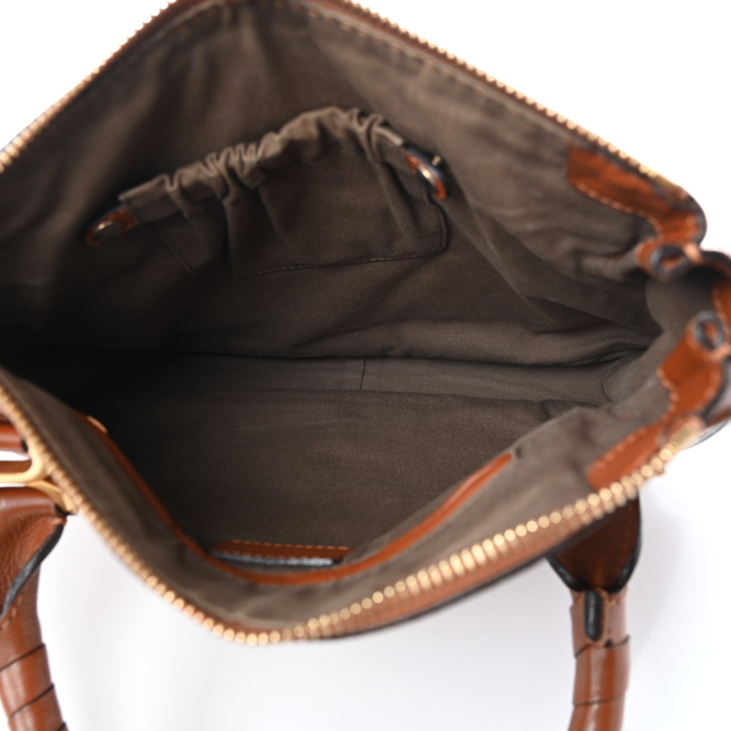 Chloe Calfskin Small Marcie Satchel Tan 5 of 8