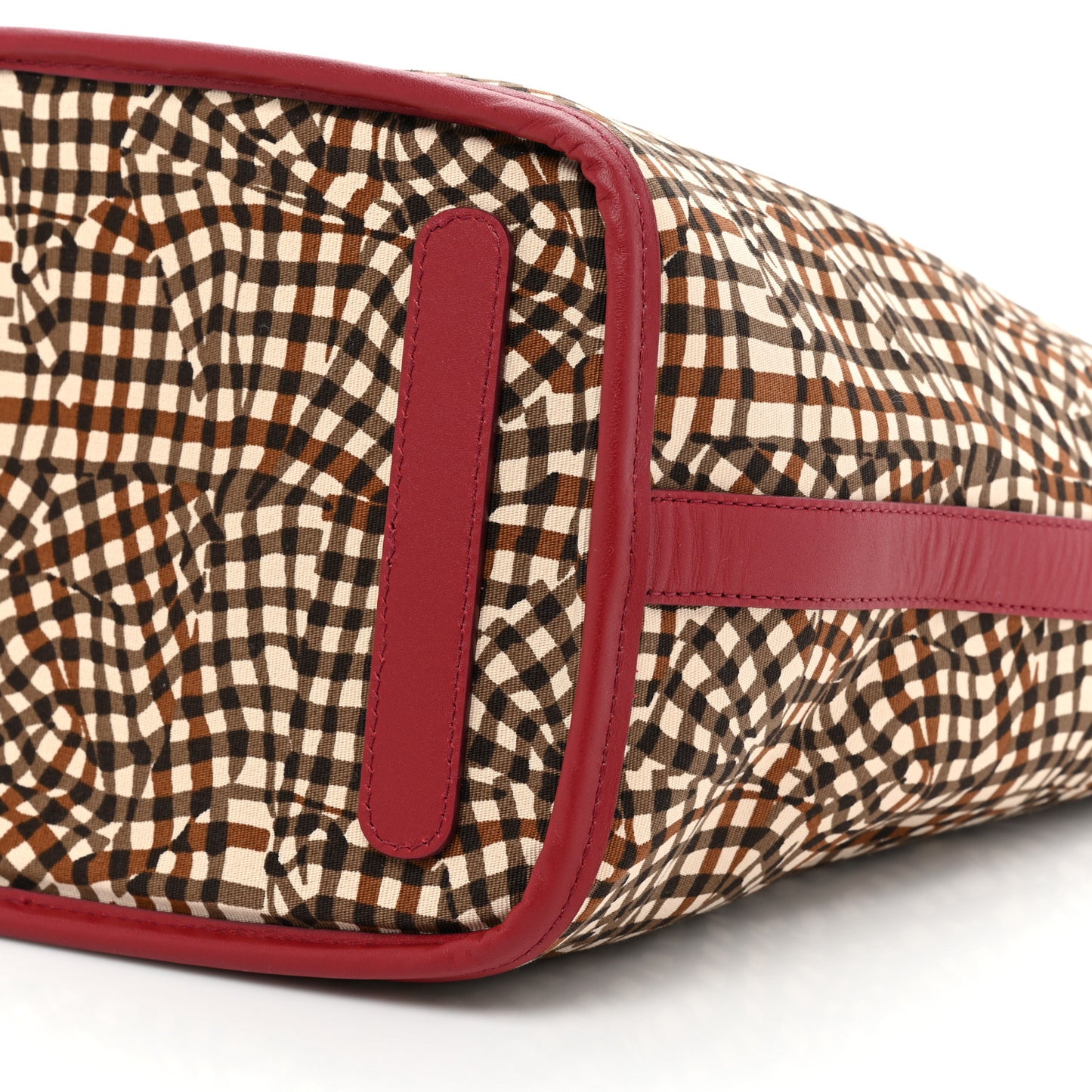 Visetos Medium Liz Reversible Shopper Tote Beige Red