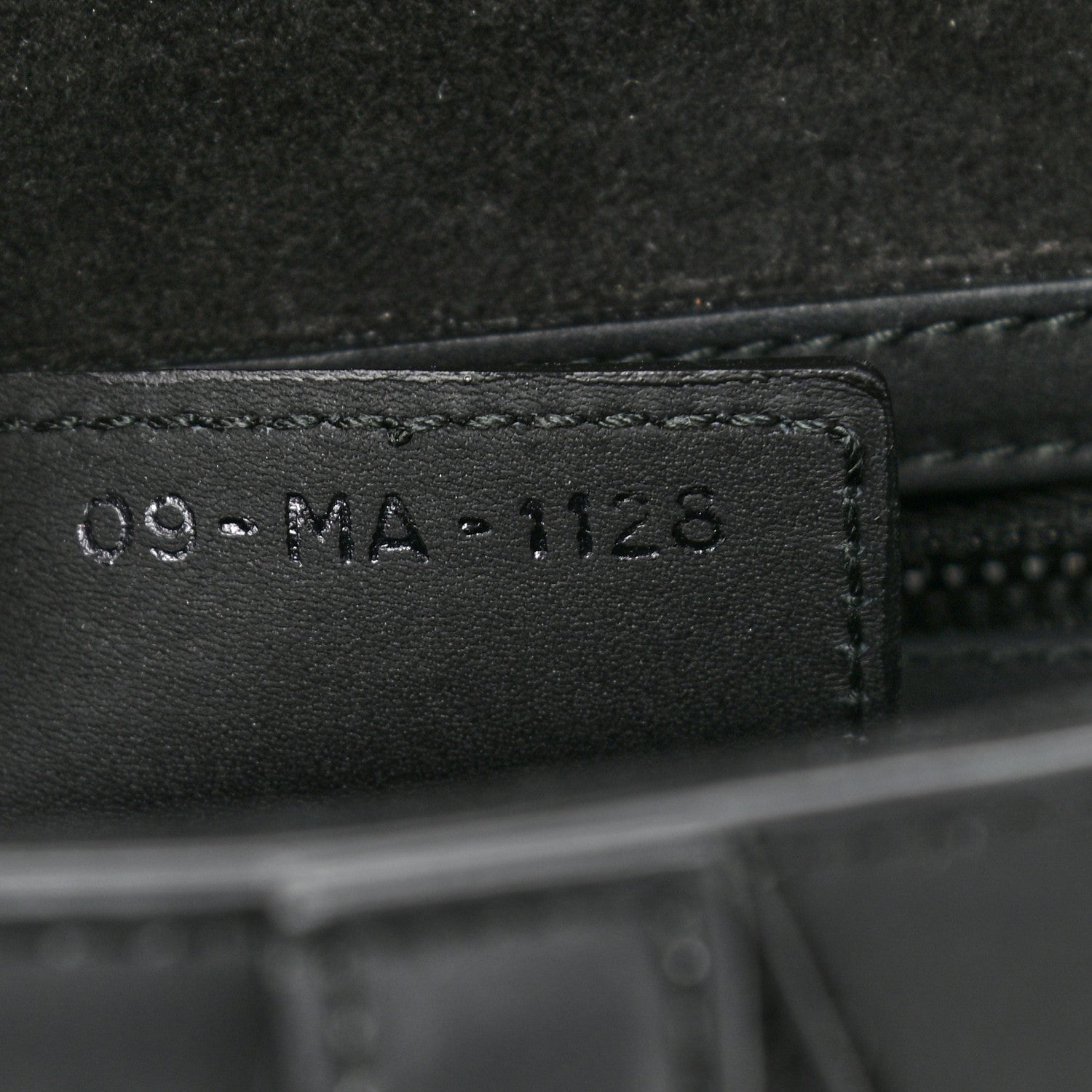Christian Dior Ultra Matte Calfskin Saddle Bag Black 6 of 11