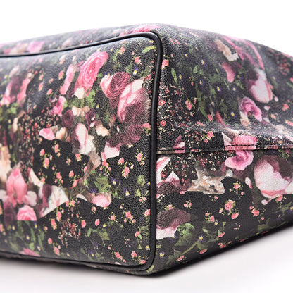Givenchy Textured Coated Canvas Roses Camouflage Print Large Antigona Tote Black 17 of 18