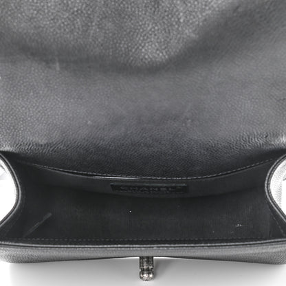 Chanel Caviar Quilted Small Boy Flap Black 5 of 10
